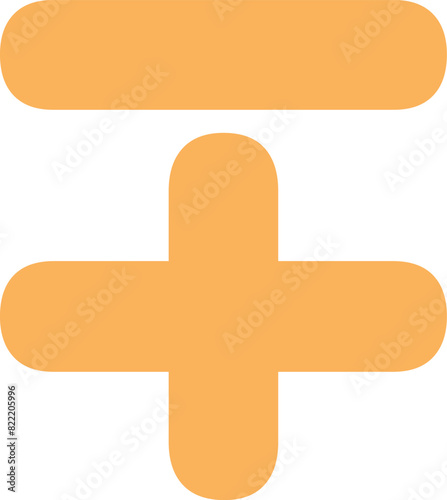 Cute Math Minus Plus Sign Vector Product Symbol -+, Mathematics Subject Education