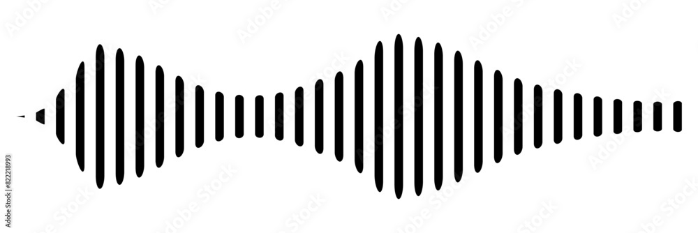 Visual Sound Wave Icon sound waves icons. Audio waves png, radio waves. Voice messaged Wave ...