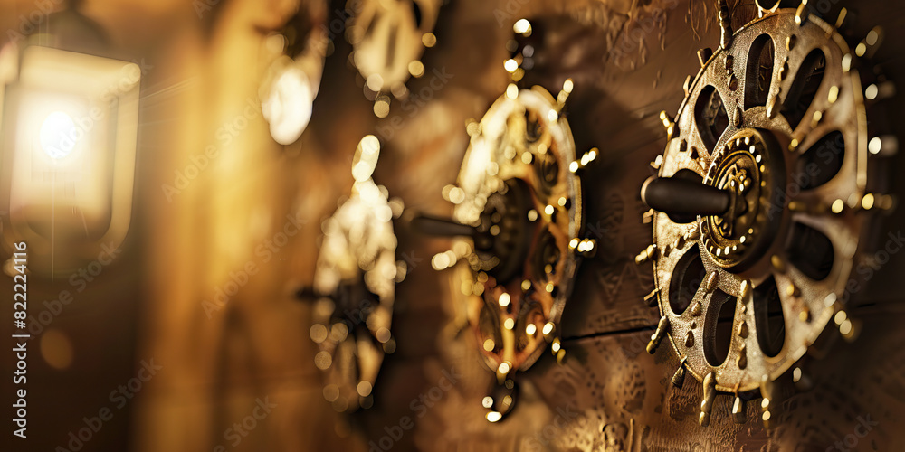 Spurred Inspiration: A collection of decorative spurs, mounted on the walls, adds an eye-catching western accent to the room Spurred Inspiration: A collection of decorative spurs, mounted on the walls, adds an eye-catching western accent to the room