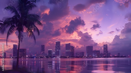 Miami Florida synthwave