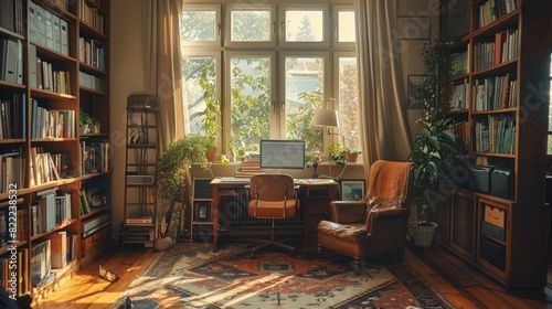 Cozy home office