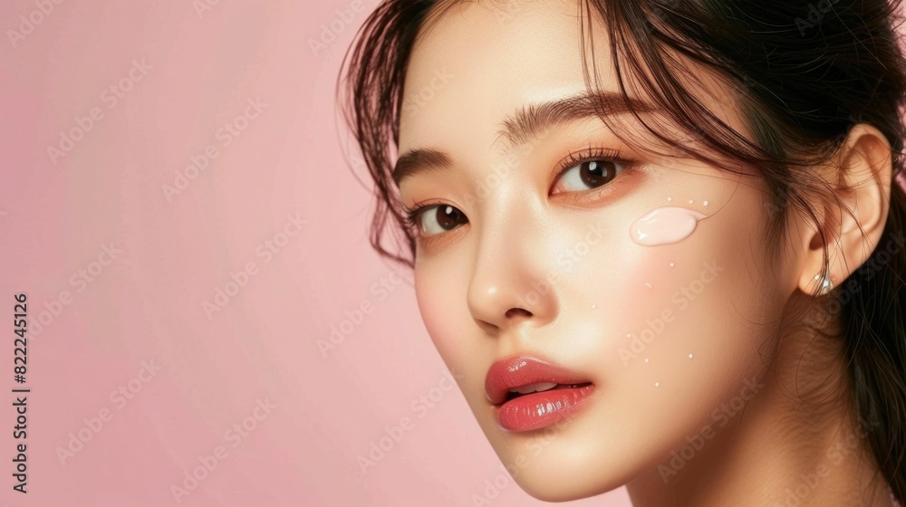 The Tactile Allure of Luxurious Korean Skincare A Model s Indulgent Moment with Premium Cream The Tactile Allure of Luxurious Korean Skincare A Model s Indulgent Moment with Premium Cream