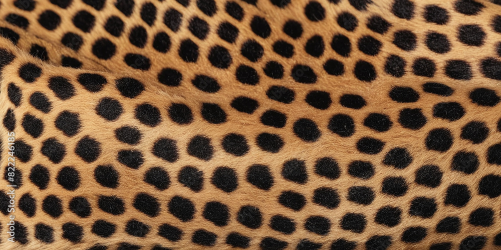 Leopard Fur Texture Background