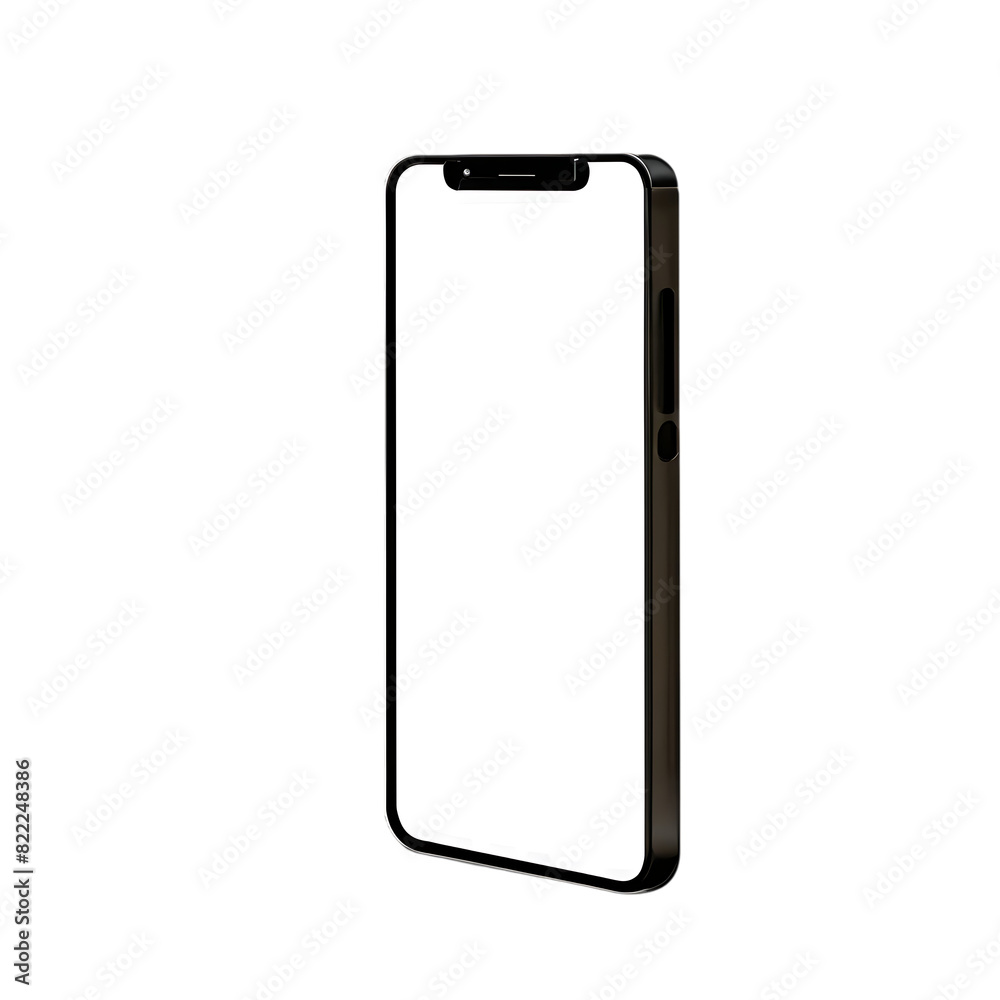 Smart phone mockup, clipping path, transparent background Smart phone mockup, clipping path, transparent background