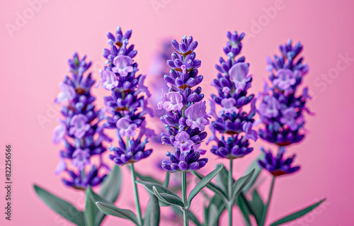 beautiful purple flowers and lavender flowers