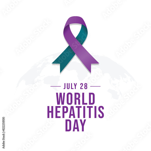 vector graphic of World Hepatitis Day ideal for World Hepatitis Day celebration.