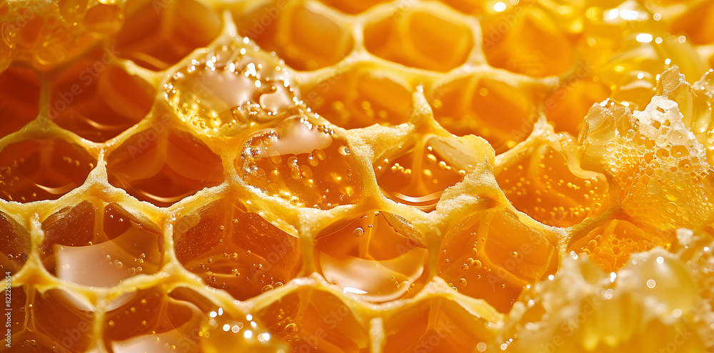 Honey comb texture background Honey comb texture background