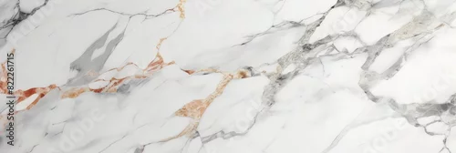 Panel kuchenny z motywem  white Marble texture background,white  Carrara Marble background, white marble surface, banner