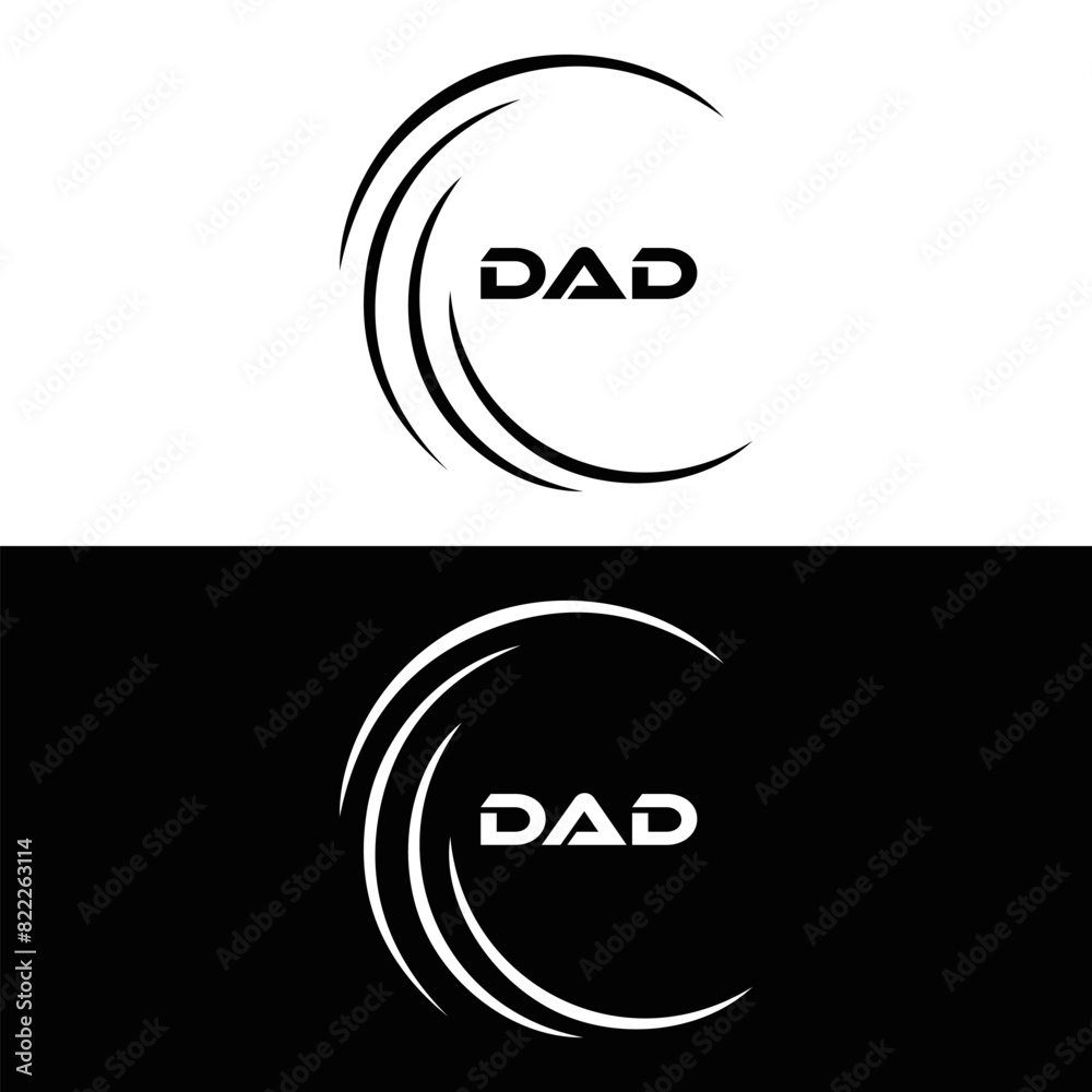 DAD logo. D A D design. White DAD letter. DAD, D A D letter logo design. D A D letter logo design in FIVE, FOUR, THREE, style. letter logo set in one artboard. D A D letter logo vector design.
DAD logo. D A D design. White DAD letter. DAD, D A D letter logo design. D A D letter logo design in FIVE, FOUR, THREE, style. letter logo set in one artboard. D A D letter logo vector design.