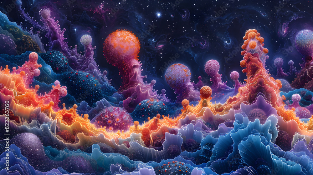 Captivating Cosmic Swirl of Vibrant Celestial Energy Captivating Cosmic Swirl of Vibrant Celestial Energy
