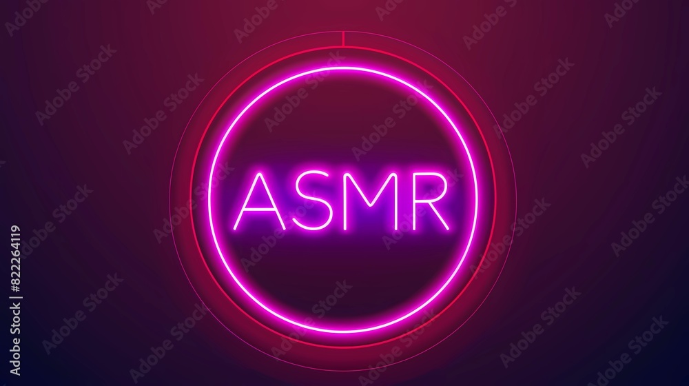 ASMR, A glowing neon sign with the text ASMR, SMR Stress-relieving sounds concept,relaxation, audio, sensation
ASMR, A glowing neon sign with the text ASMR, SMR Stress-relieving sounds concept,relaxation, audio, sensation