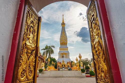 Pagoda Pratad Phanom At Nakhon Phanom Thailand photo