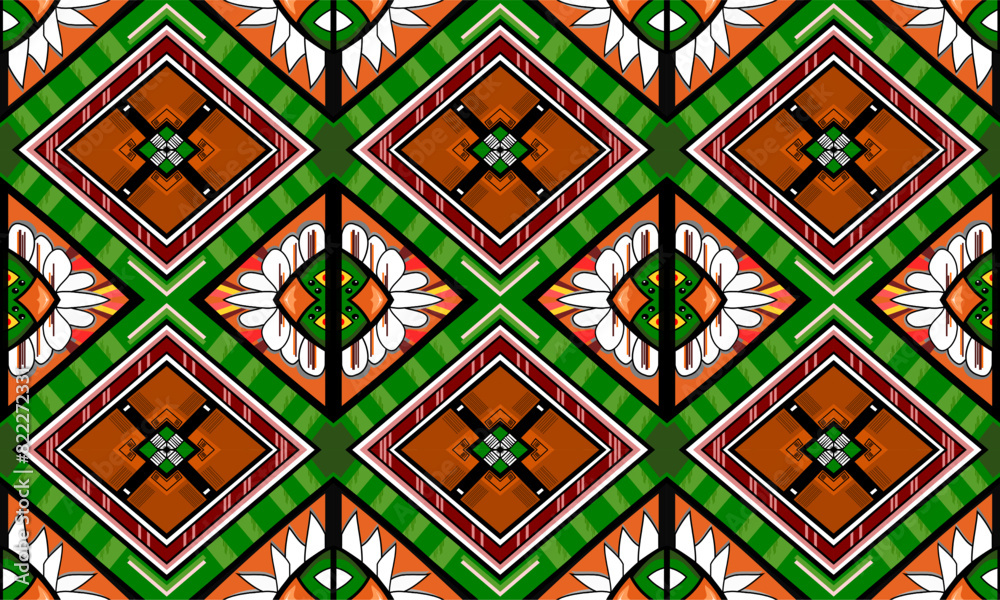seamless pattern with shapes