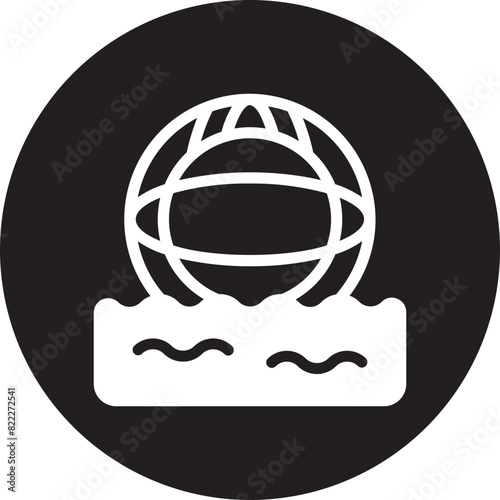 water polo glyph icon