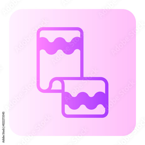towel gradient icon