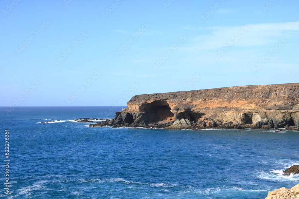 the Ajuy Caves on the westcoast of Fuerteventura, Spain the Ajuy Caves on the westcoast of Fuerteventura, Spain