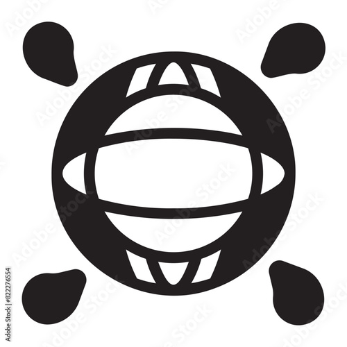 ball glyph icon