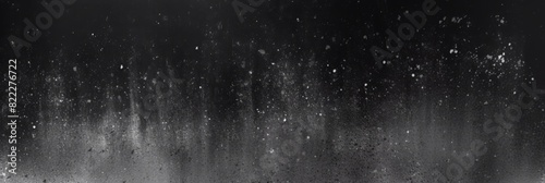 Black white grainy texture background with dust particles,coarse gritty film grain texture photo overlay vintage grayscale speckled noise grit and grunge background abstract fine splattered .banner photo