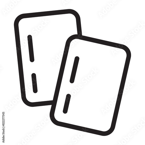 card line icon
