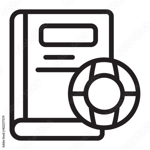 book line icon