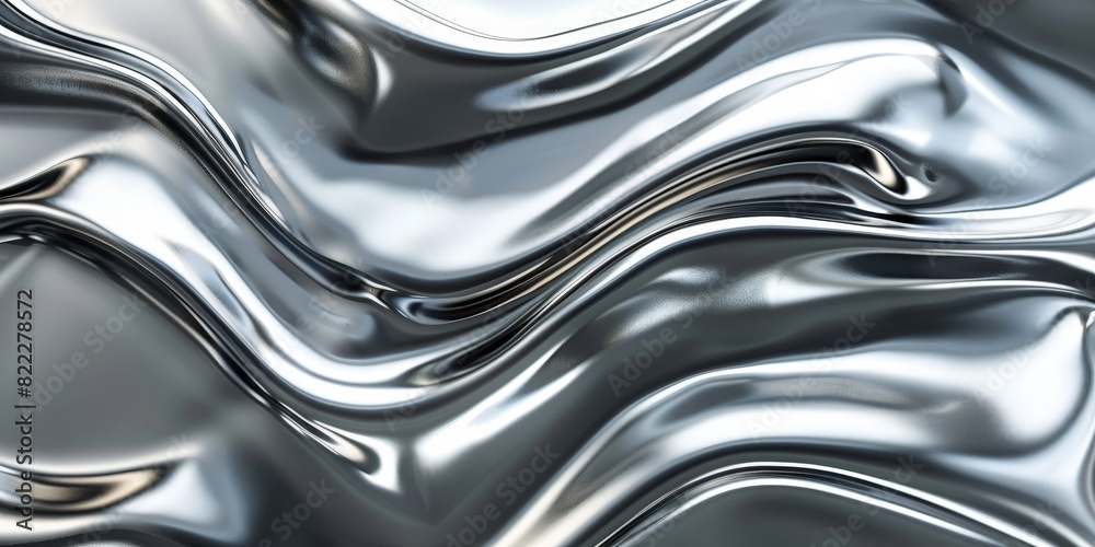 silver metal fluid glossy chrometexture background. shiny chrome texture with wavy pattern, Liquid metallic texture silver metal fluid glossy chrometexture background. shiny chrome texture with wavy pattern, Liquid metallic texture
