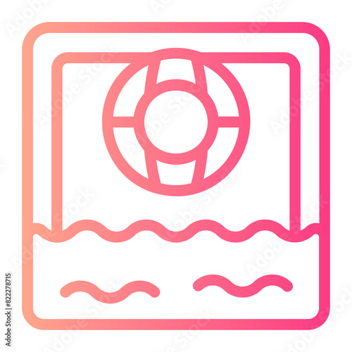 water polo gradient icon