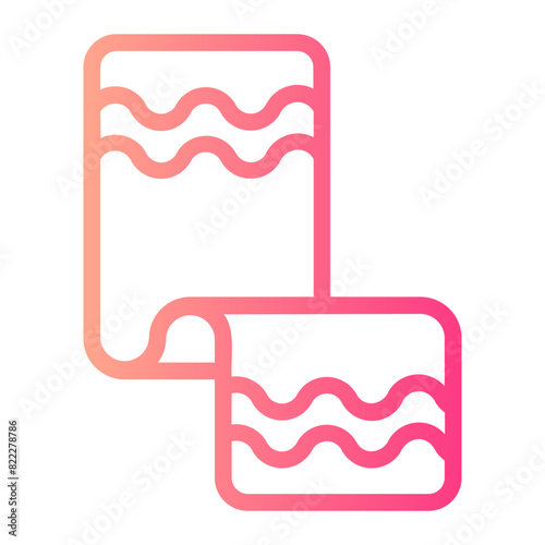 towel gradient icon