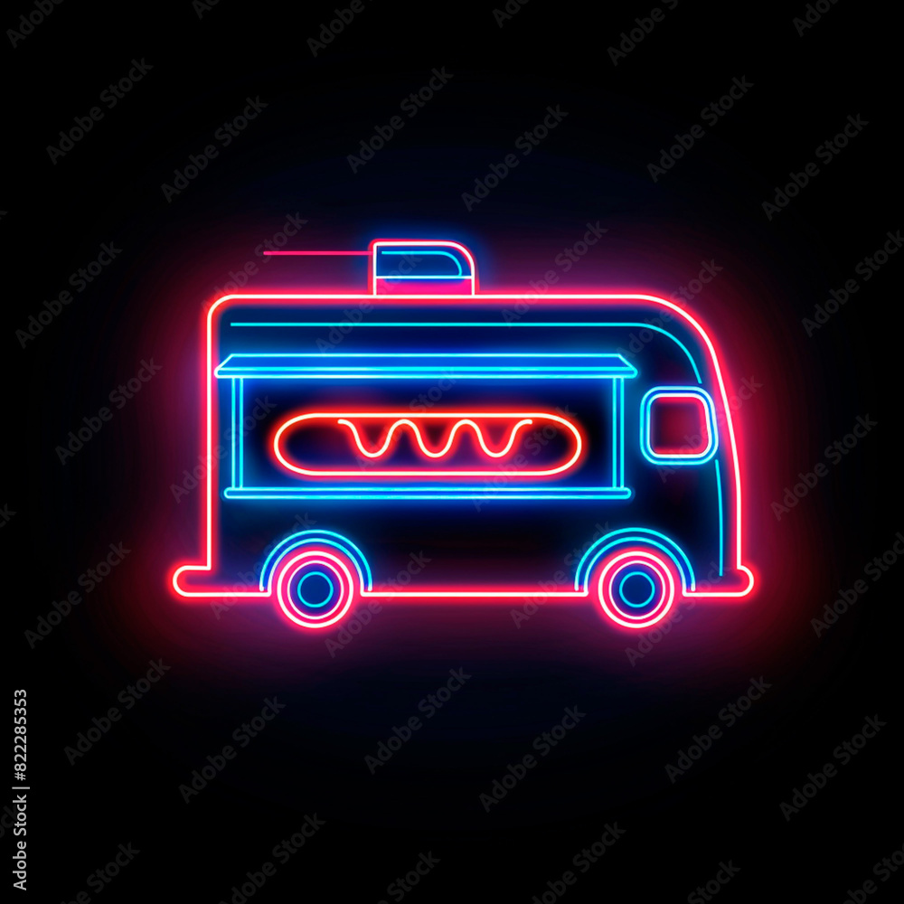 Minimalistic illustration of a cup of coffee against neon lights in neon blue and pink colors on black background. Perfect for modern and creative projects. Minimalistic illustration of a cup of coffee against neon lights in neon blue and pink colors on black background. Perfect for modern and creative projects.