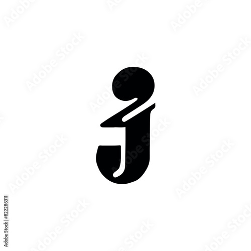 J dummy vector logo design v4