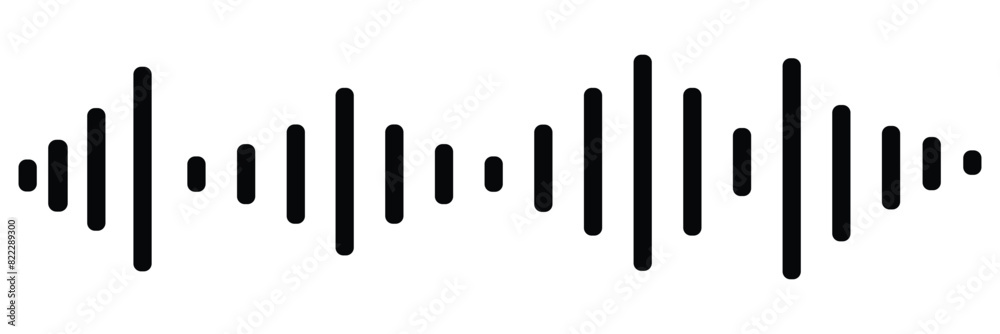 Pixel stereo waveform. Audio music sound wave. Audio spectrum. Equalizer, vibration, soundwave, voice on white background. Pixel stereo waveform. Audio music sound wave. Audio spectrum. Equalizer, vibration, soundwave, voice on white background.