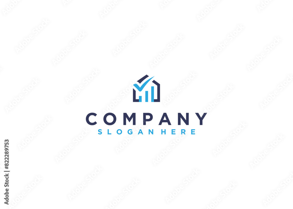 Home invest logo icon design vector Home invest logo icon design vector