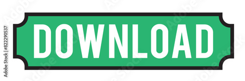 Download button design.