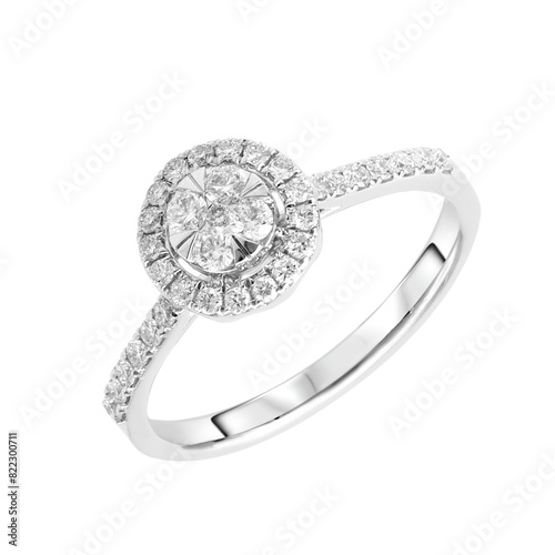 ring with diamonds