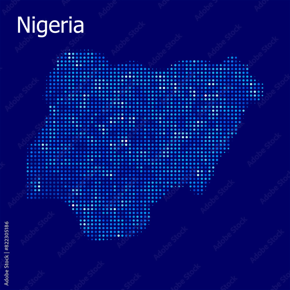 nigeria dotted map1