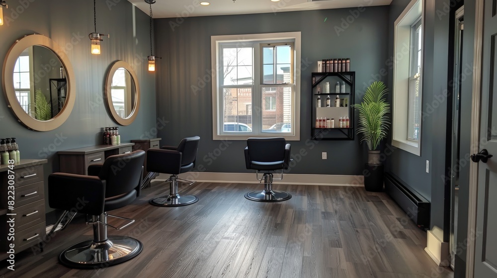 a salon that uses a mobile app for seamless booking, reminders, and style saving, enhancing convenience for clients a salon that uses a mobile app for seamless booking, reminders, and style saving, enhancing convenience for clients