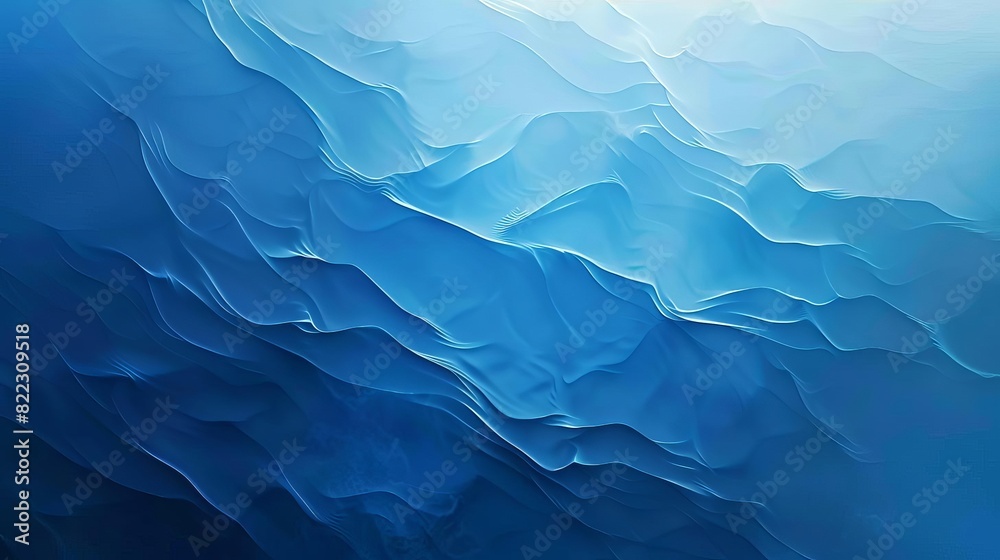 Fototapeta premium abstract blue background with soft gradient and subtle texture aigenerated minimalist design