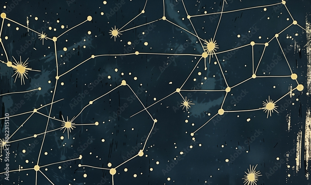 Fototapeta premium seamless pattern with stars