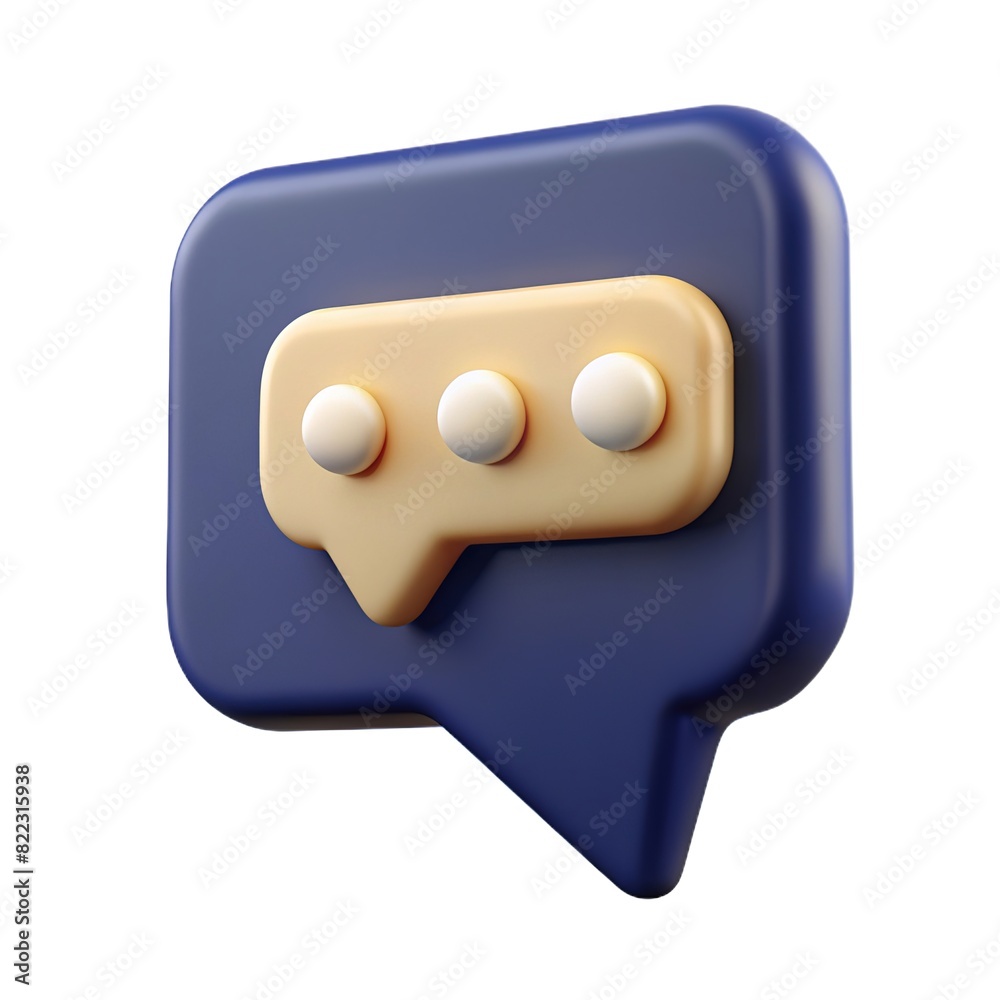 3D cute telecommunication message notification boxes 3D cute telecommunication message notification boxes