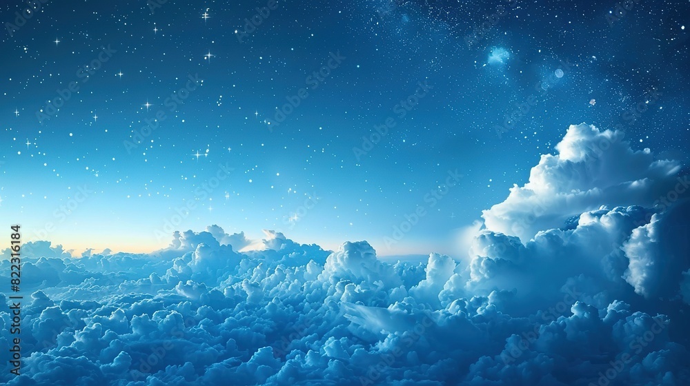 Image of the blue sky UHD wallpaper