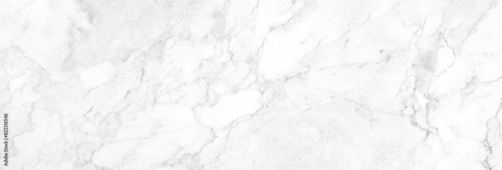 Obraz premium Marble granite white panorama background wall surface black pattern graphic abstract light elegant gray for do floor ceramic counter texture stone slab smooth tile silver natural.