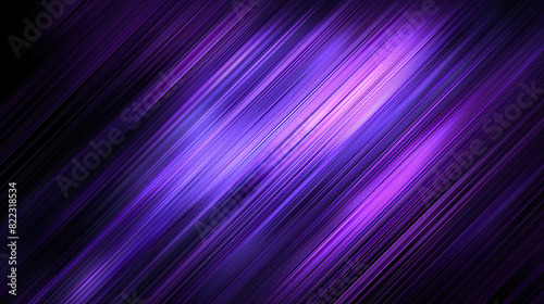 Abstract Elegant diagonal striped purple and black background 