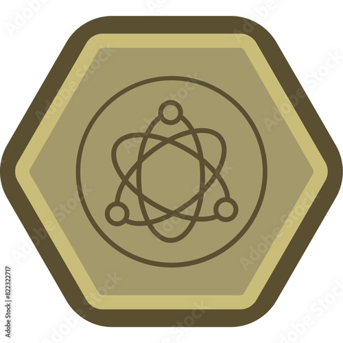 Science Fiction Line Polygon Icon
