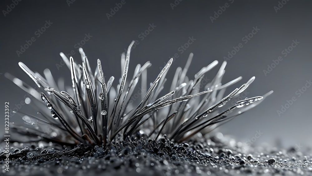 Fototapeta premium Abstract Gray Background - Landscape