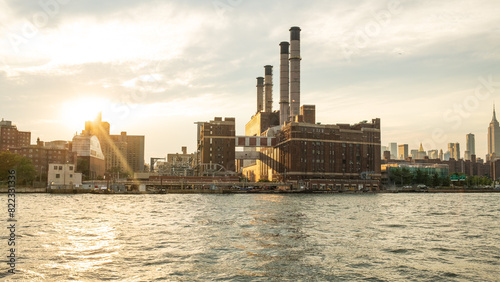 New York City Skyline - East River - Consolidated Edison - Empire State