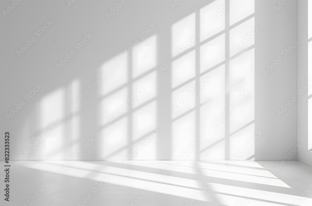 White Background with Soft Shadows and Light for Product Presentation White Background with Soft Shadows and Light for Product Presentation