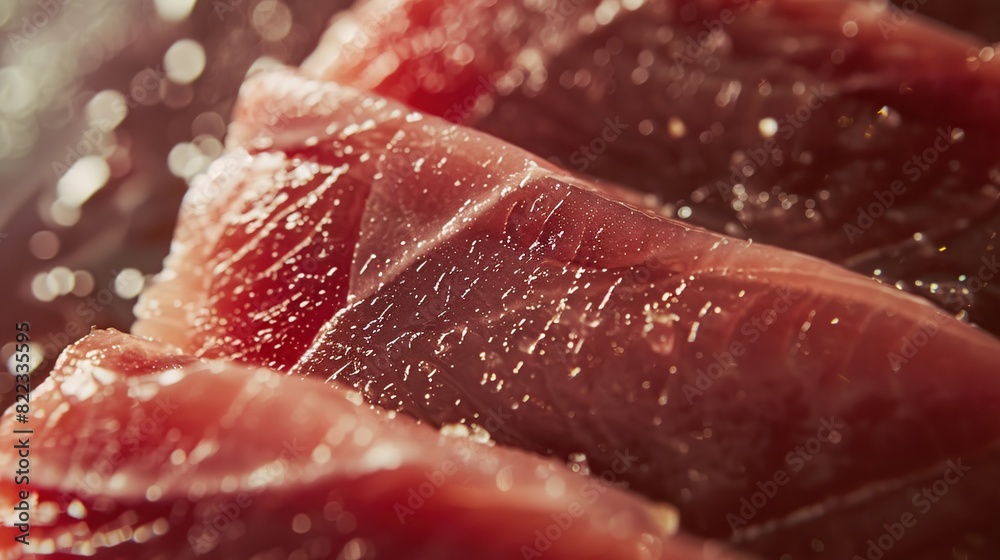 blue fin tuna otoro, luxe gourmet . Generative Ai blue fin tuna otoro, luxe gourmet . Generative Ai
