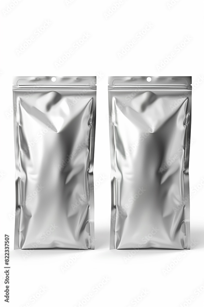 aluminium packaging mockup for snack and candy and many more product packaging generated by AI aluminium packaging mockup for snack and candy and many more product packaging generated by AI