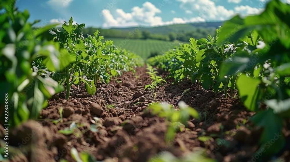 In Organic Farming. Generative AI.