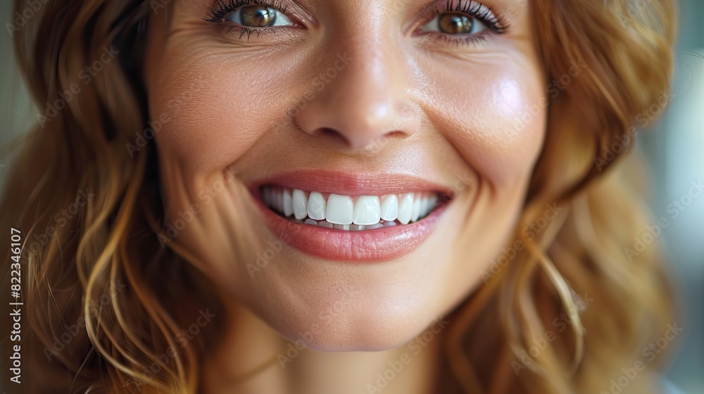 dentist veneers or dentures in senior woman mouth or teeth looking happy with her oral hygiene or dental cleaning cosmetic service mature model with smile.photo illustration dentist veneers or dentures in senior woman mouth or teeth looking happy with her oral hygiene or dental cleaning cosmetic service mature model with smile.photo illustration
