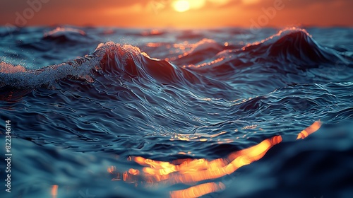 Background Texture, Detailed shot of water ripples with reflections and light patterns, providing a serene and dynamic background for various design applications. Illustration image,